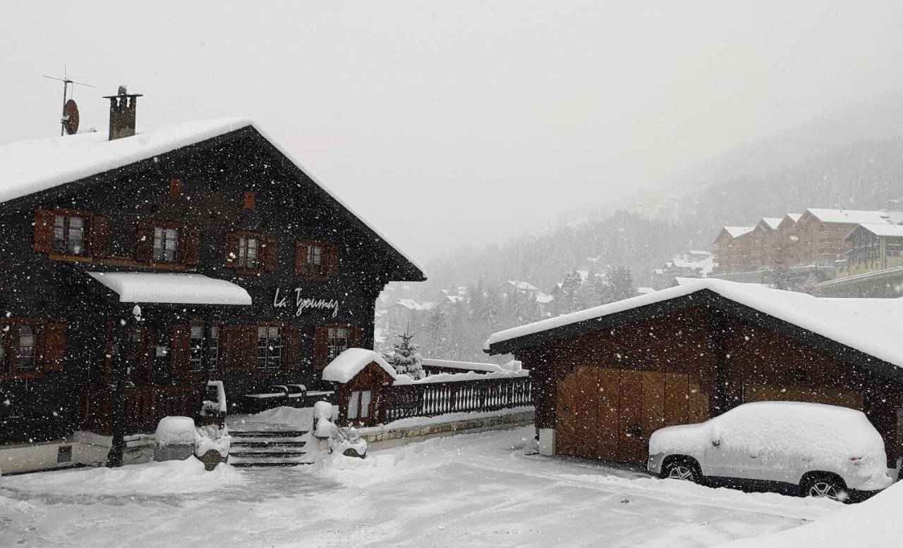 Auberge la Tzoumaz Exterior foto